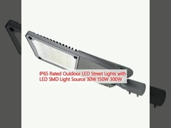 IP65 Đèn đường LED ngoài trời với nguồn ánh sáng LED SMD 30W 150W 300W