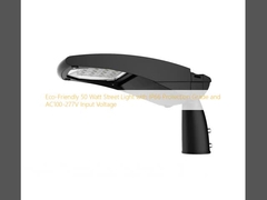 Đèn đường 50W thân thiện với môi trường, cấp bảo vệ IP66 và điện áp đầu vào AC100-277V