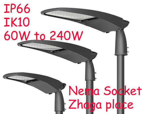 4000k 5700k IP66 300W Đúc nhôm Led Street Light Vỏ 140lm / W Ra70