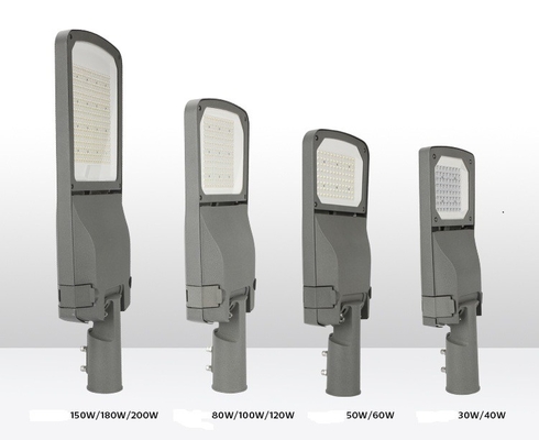 Vỏ đèn đường thông minh 40W cho đèn đường ống thép mạ kẽm