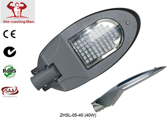 CRI 70 Điện năng cao đèn đường LED góc nhìn 145 * 85 ° 50W Ip66 Photovoltaic ngoài trời Đèn đường hiện đại