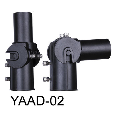 Die đúc nhôm LED đường phố ánh sáng nhà ở cho 60mm cột và 60mm đèn bên với vít thép không gỉ bền