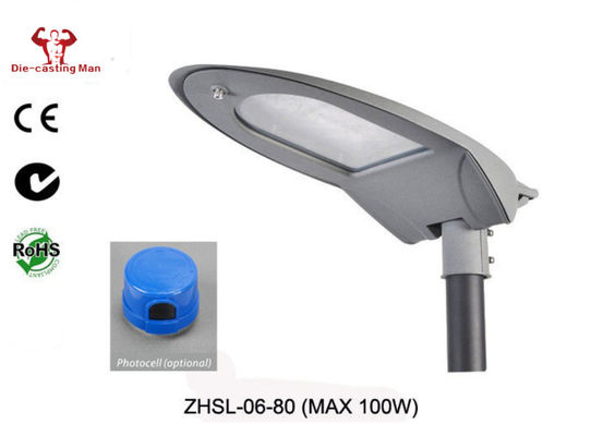 Đường / Khu công nghiệp LED Đèn đường Nhà ở 100w Công suất đúc Thân nhôm